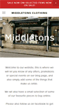 Mobile Screenshot of middletonsclothing.com